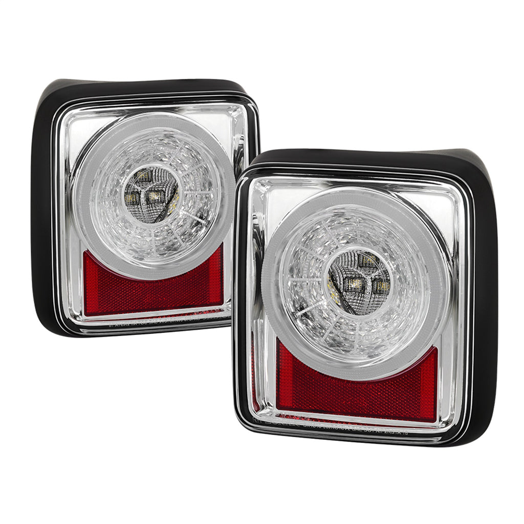 Spyder Auto 5086167 Full LED Tail Lights Fits 19-20 Wrangler (JL)