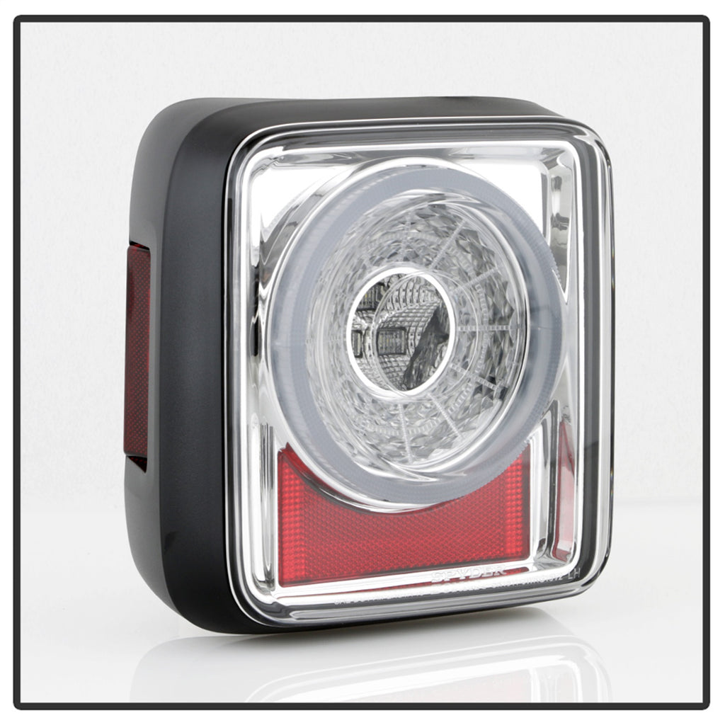 Spyder Auto 5086167 Full LED Tail Lights Fits 19-20 Wrangler (JL)