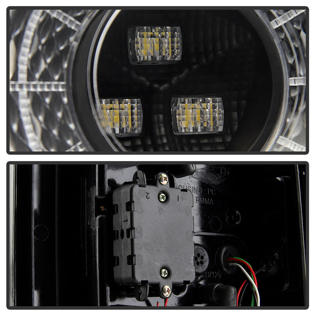 Spyder Auto 5086174 Full LED Tail Lights Fits 19-20 Wrangler (JL)