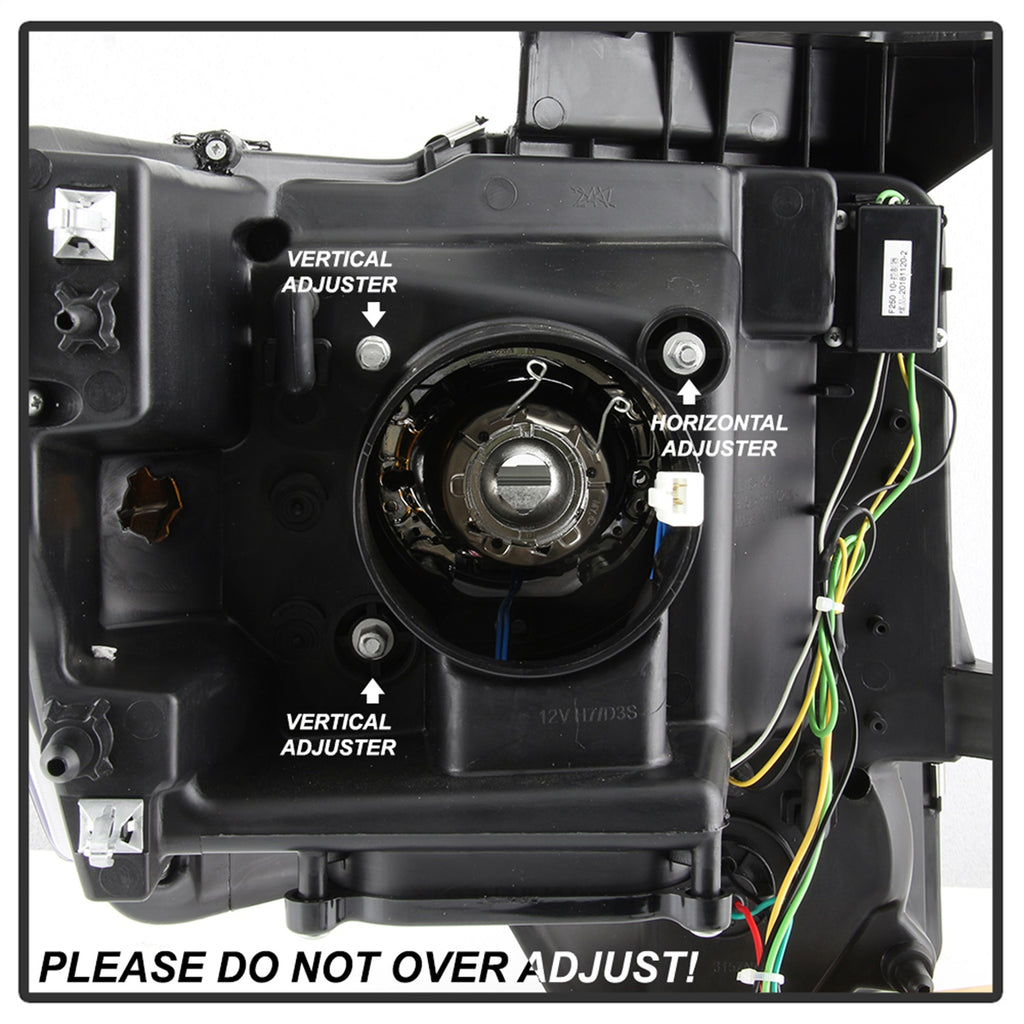 Spyder Auto 5086204 Projector Headlights Fits 09-14 F-150