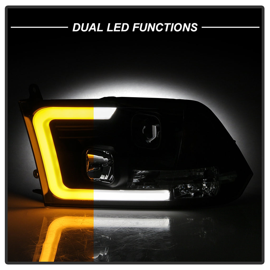 Spyder Auto 5086266 Projector Headlights Fits 09-19 1500 2500 3500 Ram 1500