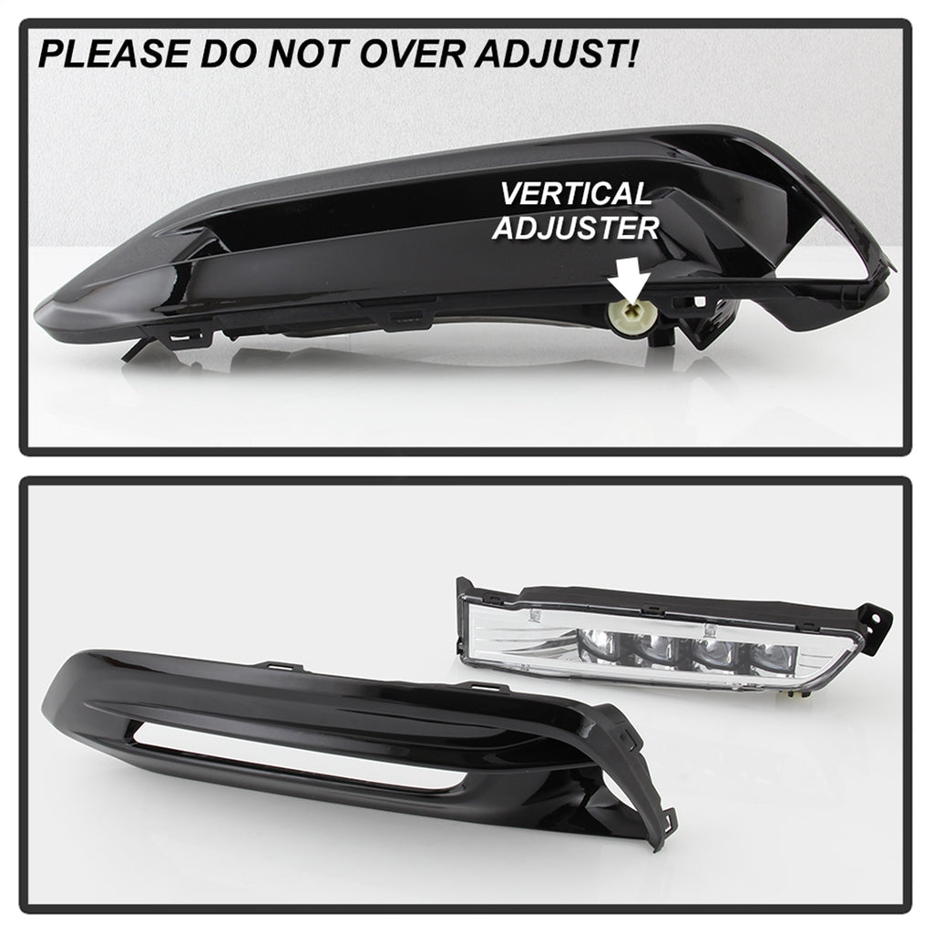 Spyder Auto 5086310 LED Fog Lights Fits 18-19 Accord