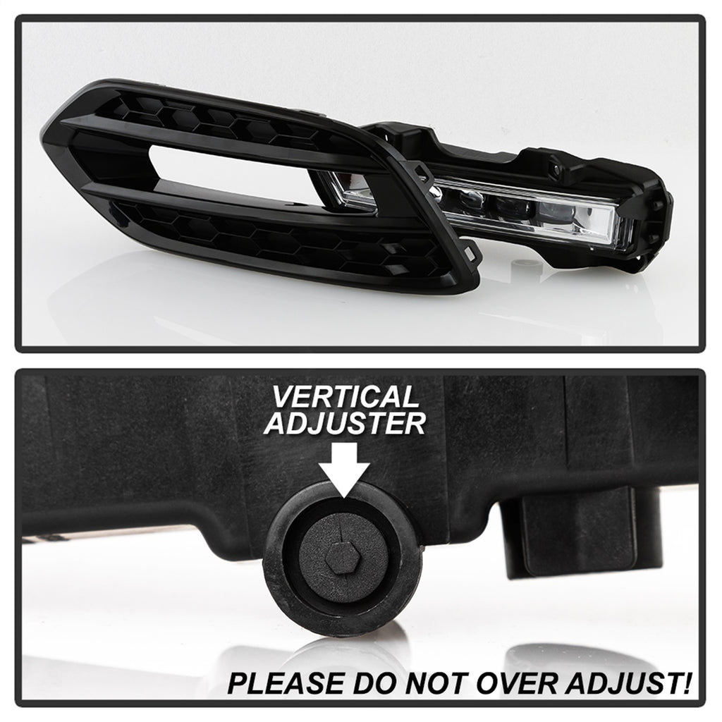 Spyder Auto 5086327 LED Fog Lights Fits 19-22 HR-V