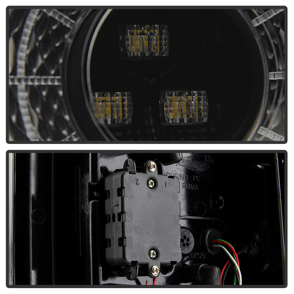 Spyder Auto 5086464 Full LED Tail Lights Fits 19-20 Wrangler (JL)
