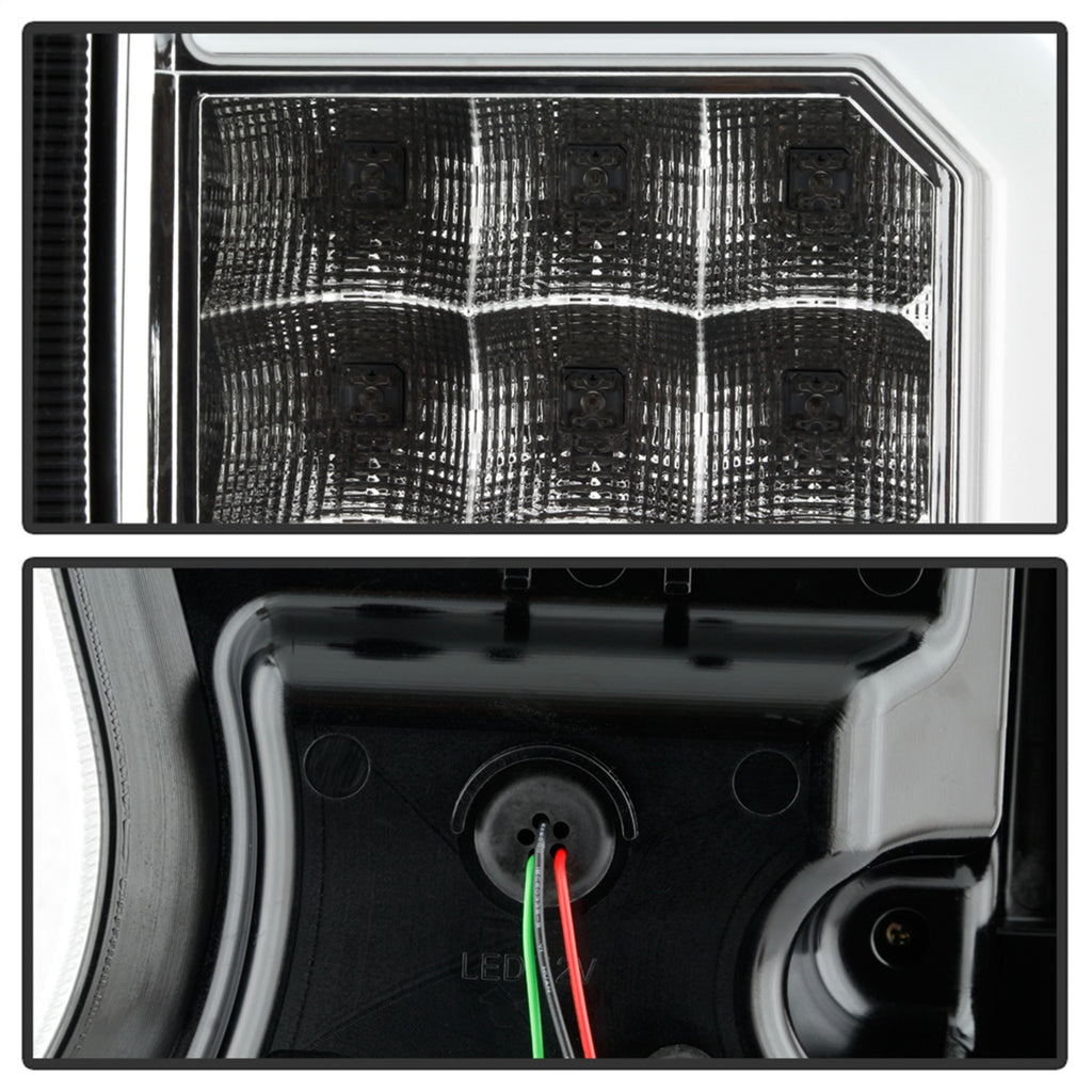 Spyder Auto 5086525 LED Tail Lights Fits 04-09 Durango
