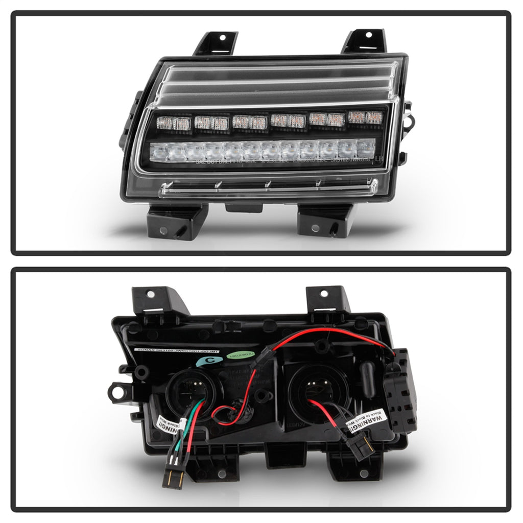 Spyder Auto 5086785 Full LED Front Bumper Lights