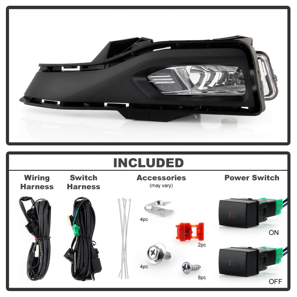 Spyder Auto 5087089 Fog Lights Fits 18-21 LEAF