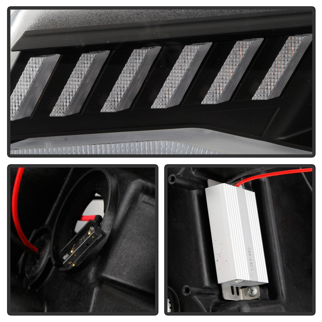 Spyder Auto 5087379 Projector Headlights Fits 16-18 Camaro