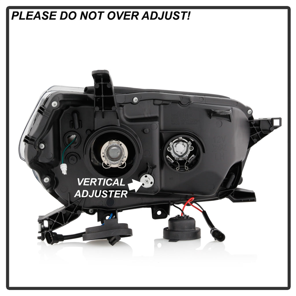 Spyder Auto 5087454 Projector Headlights Fits 10-13 4Runner