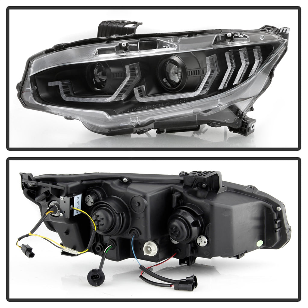 Spyder Auto 5087539 Projector Headlights Fits 17-20 Civic