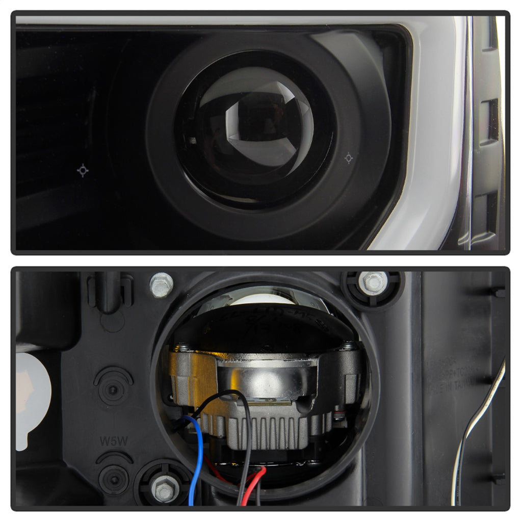 Spyder Auto 5087591 LED Light Bar Projector Headlights Fits 13-14 F-150