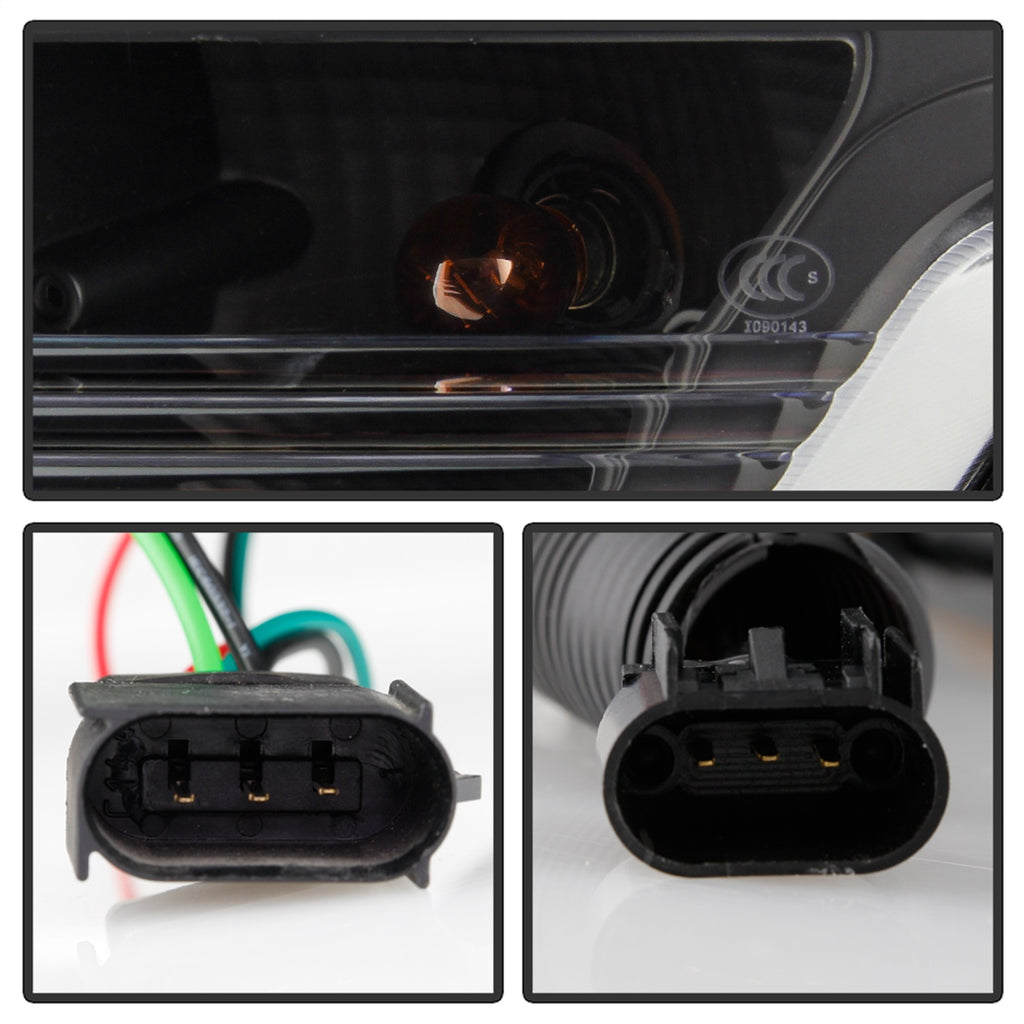 Spyder Auto 5087591 LED Light Bar Projector Headlights Fits 13-14 F-150