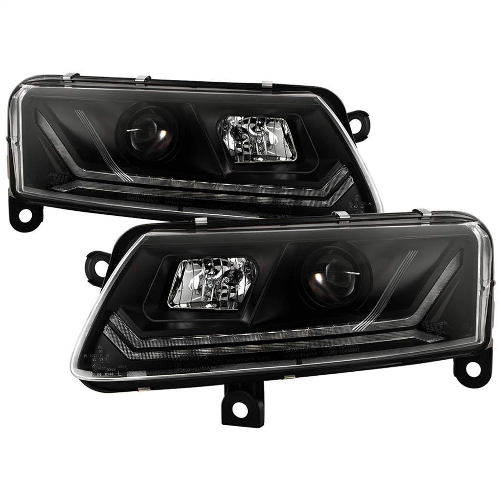 Spyder Auto 5087690 Halo LED Projector Headlights Fits 09-11 A6