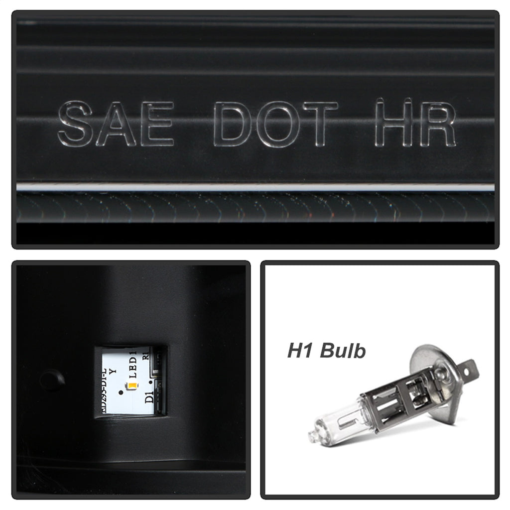 Spyder Auto 5087911 Projector Headlights Fits F-250 Super Duty F-350 Super Duty