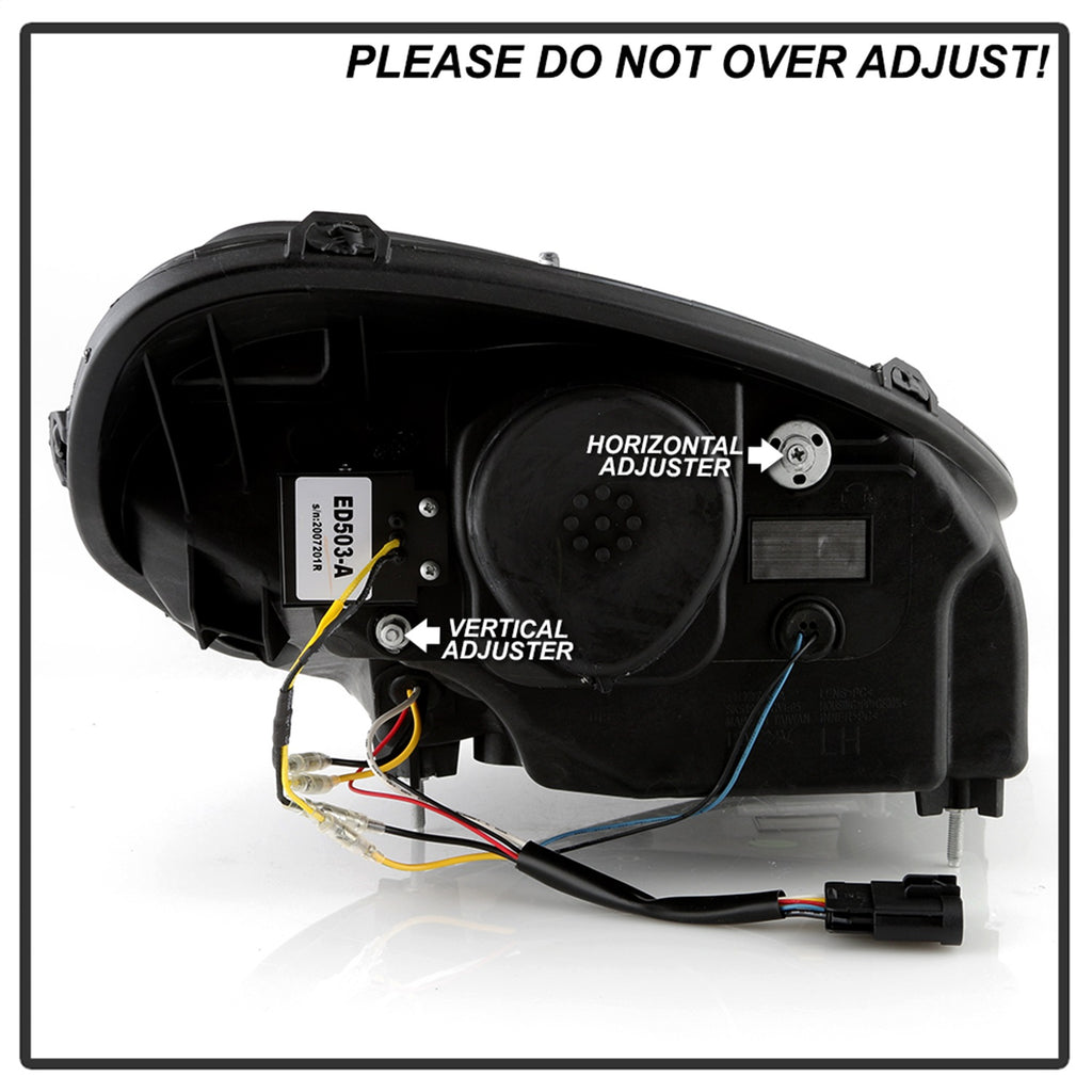 Spyder Auto 5087959 APEX Series Projector Headlights Fits 05-13 Corvette