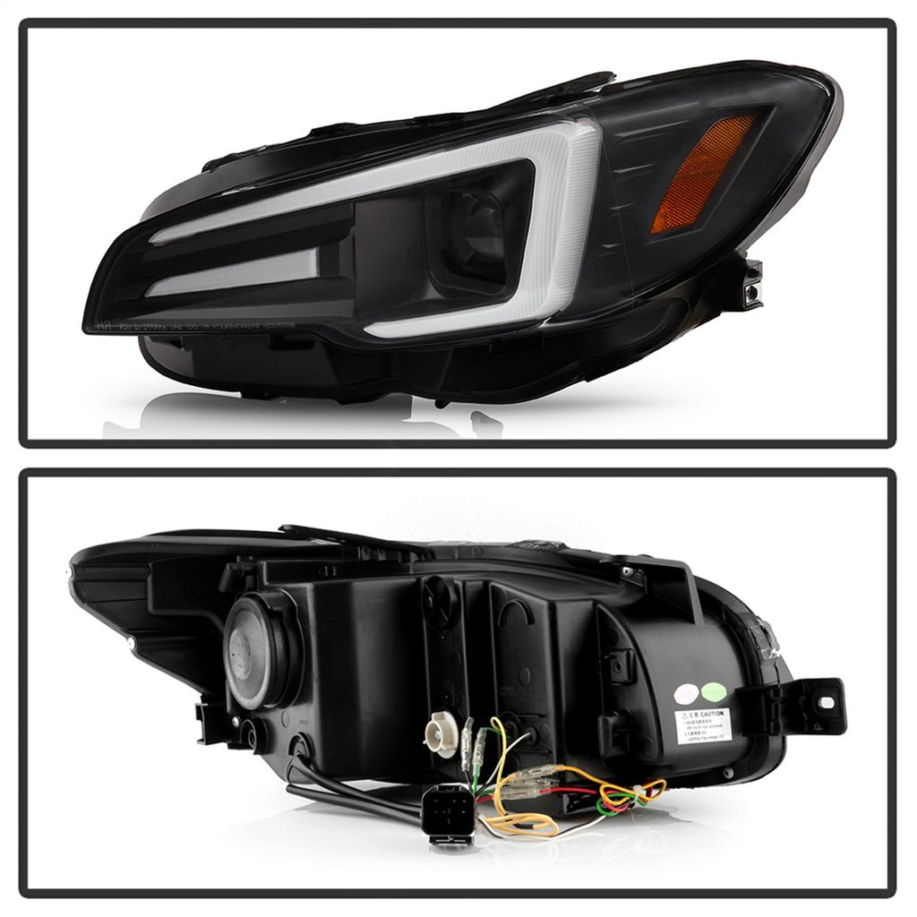 Spyder Auto 5088086 Projector Headlights Fits 15-20 WRX WRX STI