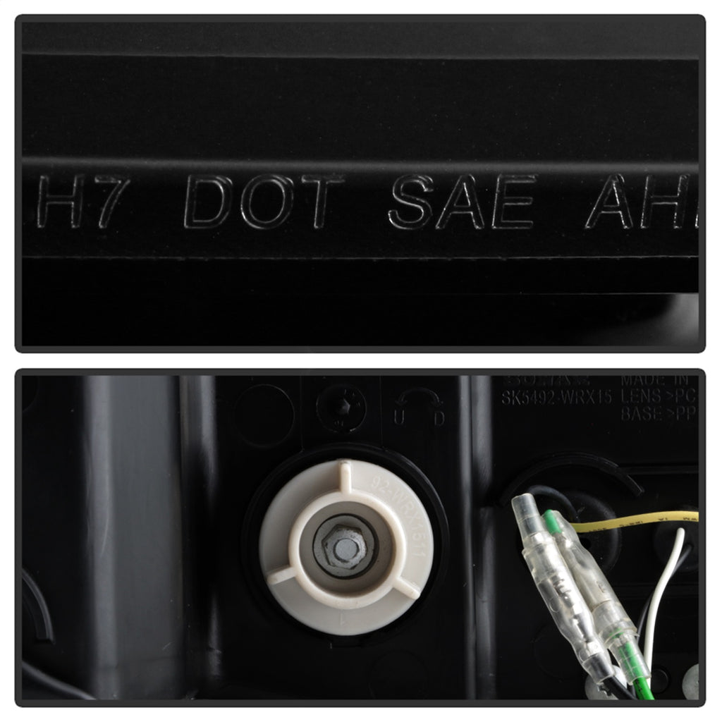 Spyder Auto 5088093 APEX Series Projector Headlights Fits 15-20 WRX WRX STI