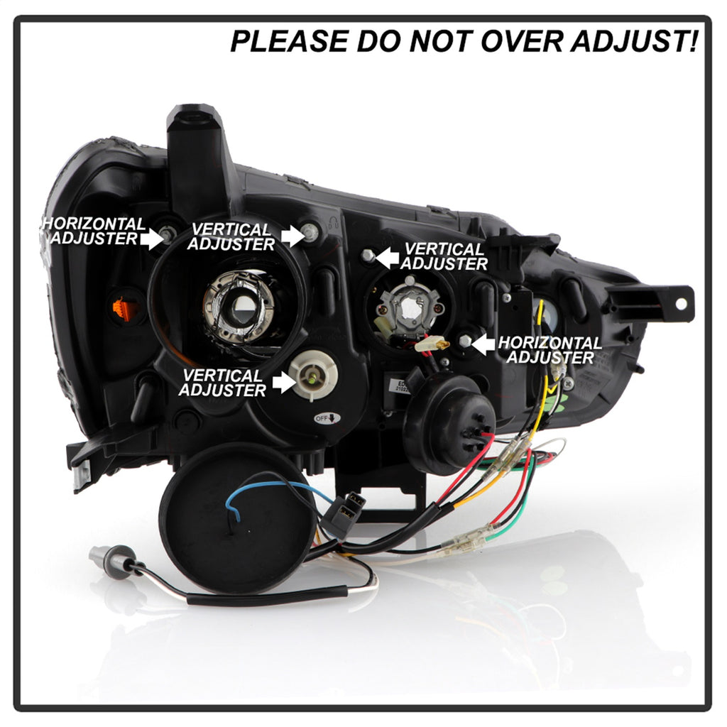Spyder Auto 5088116 Projector Headlights Fits 08-17 Lancer