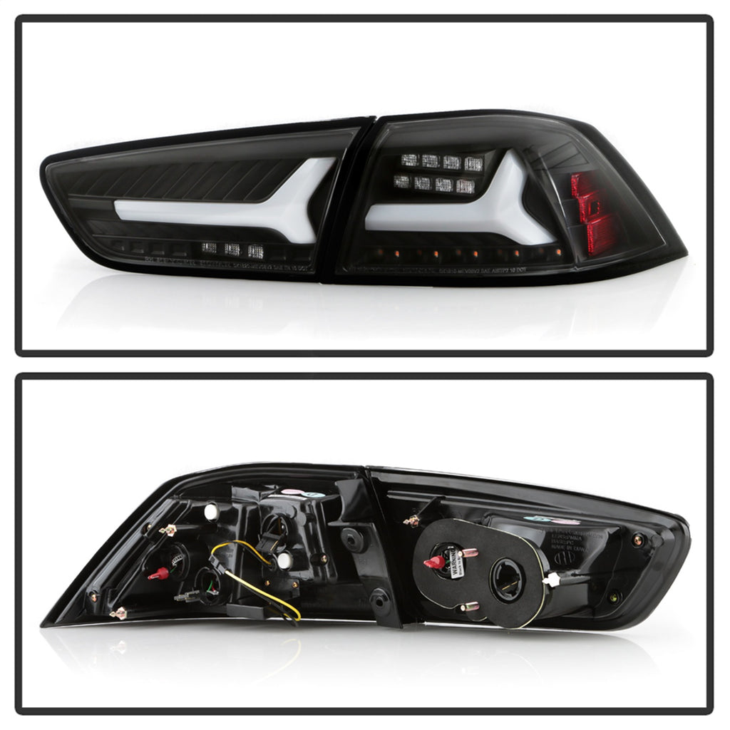 Spyder Auto 5088130 LED Tail Lights Fits 08-14 Lancer