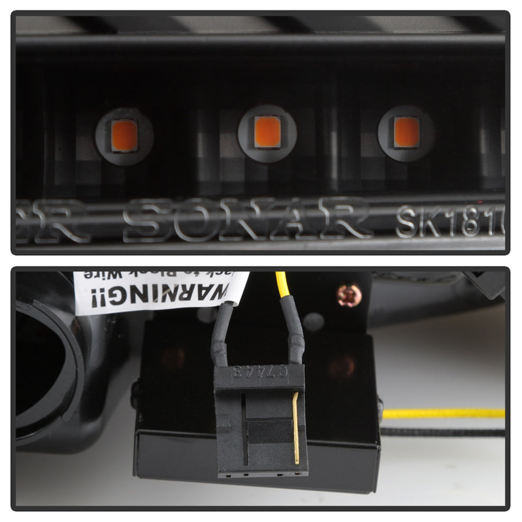 Spyder Auto 5088130 LED Tail Lights Fits 08-14 Lancer