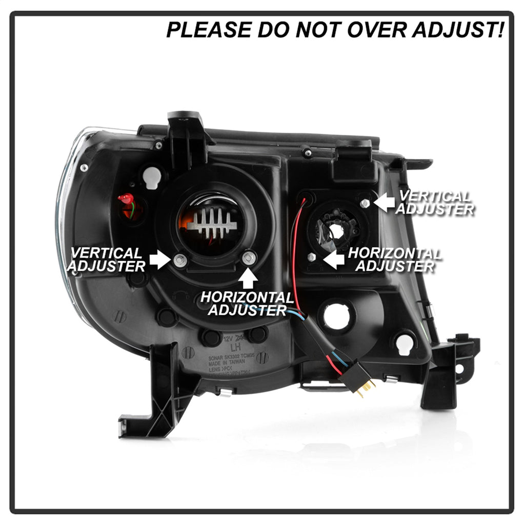 Spyder Auto 5088185 Projector Headlights Fits 05-11 Tacoma