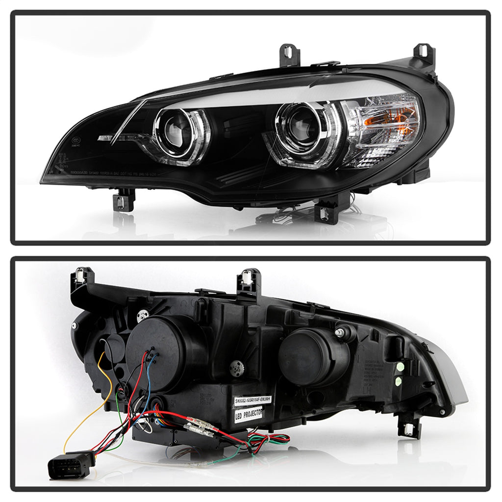 Spyder Auto 5088239 APEX Series Projector Headlights Fits 07-10 X5