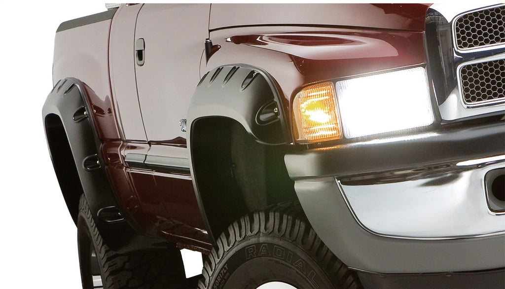 Bushwacker 50907-02 Pocket Style Fender Flares Fits Ram 1500 Ram 2500 Ram 3500