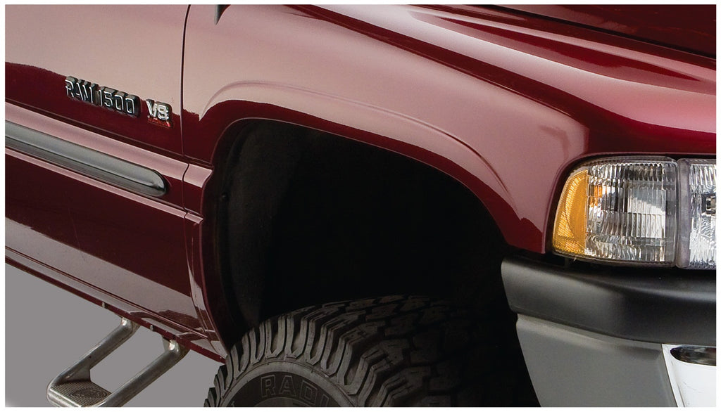 Bushwacker 50908-02 Pocket Style Fender Flares Fits Ram 1500 Ram 2500 Ram 3500