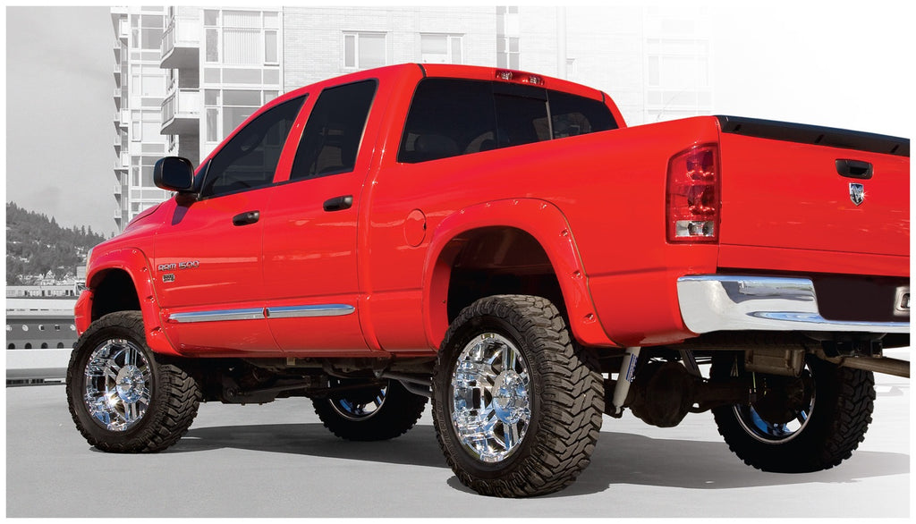 Bushwacker 50911-02 Pocket Style Fender Flares Fits Ram 1500 Ram 2500 Ram 3500