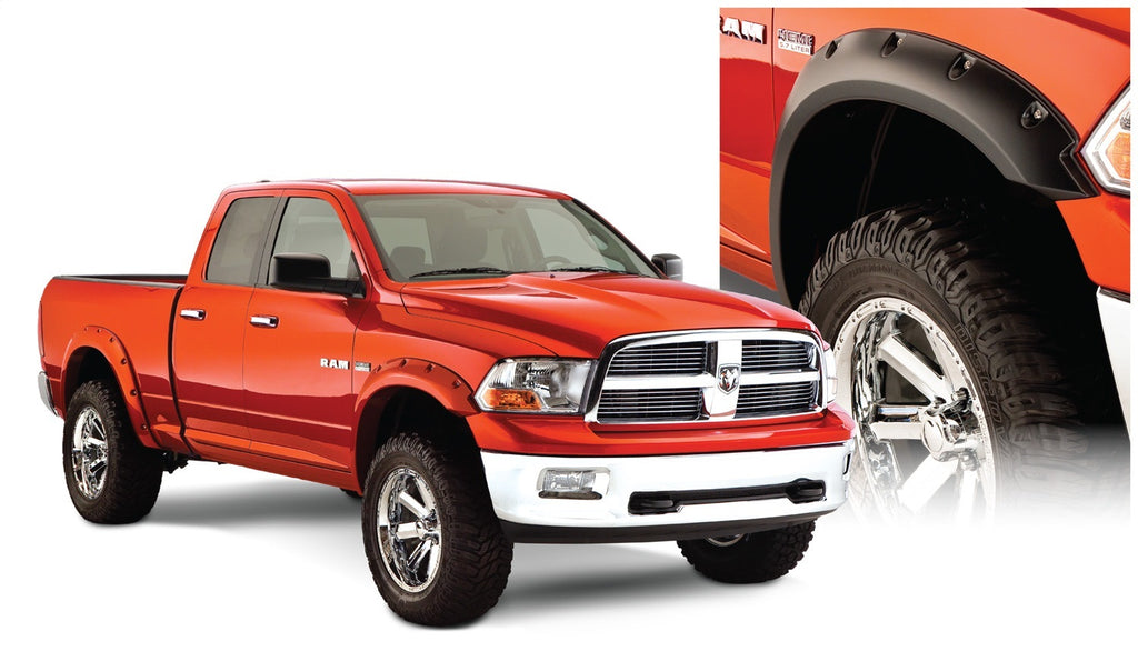 Bushwacker 50915-02 Pocket Style Fender Flares Fits 1500 1500 Classic Ram 1500