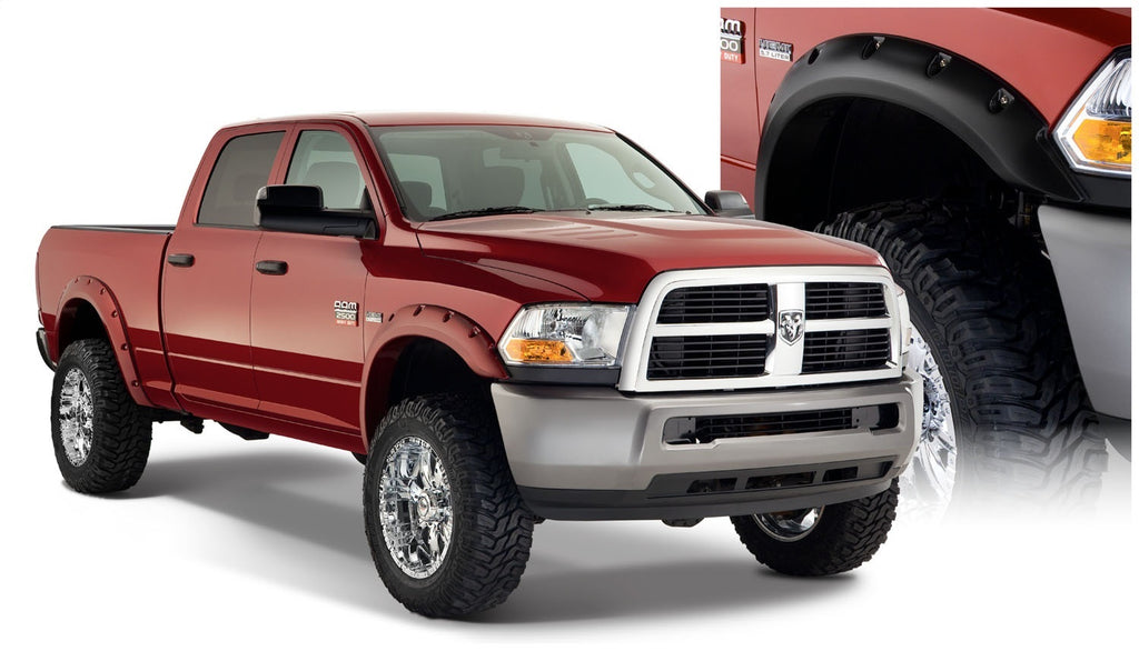 Bushwacker 50919-02 Pocket Style Fender Flares Fits 2500 3500 Ram 2500 Ram 3500