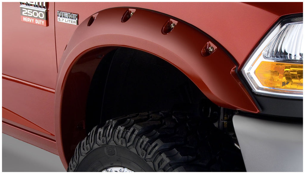 Bushwacker 50919-02 Pocket Style Fender Flares Fits 2500 3500 Ram 2500 Ram 3500