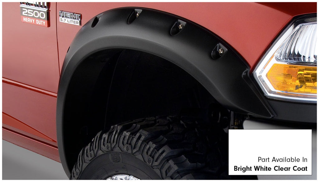 Bushwacker 50919-15 Pocket Style Color Match Fender Flares Fits 17-18 2500 3500