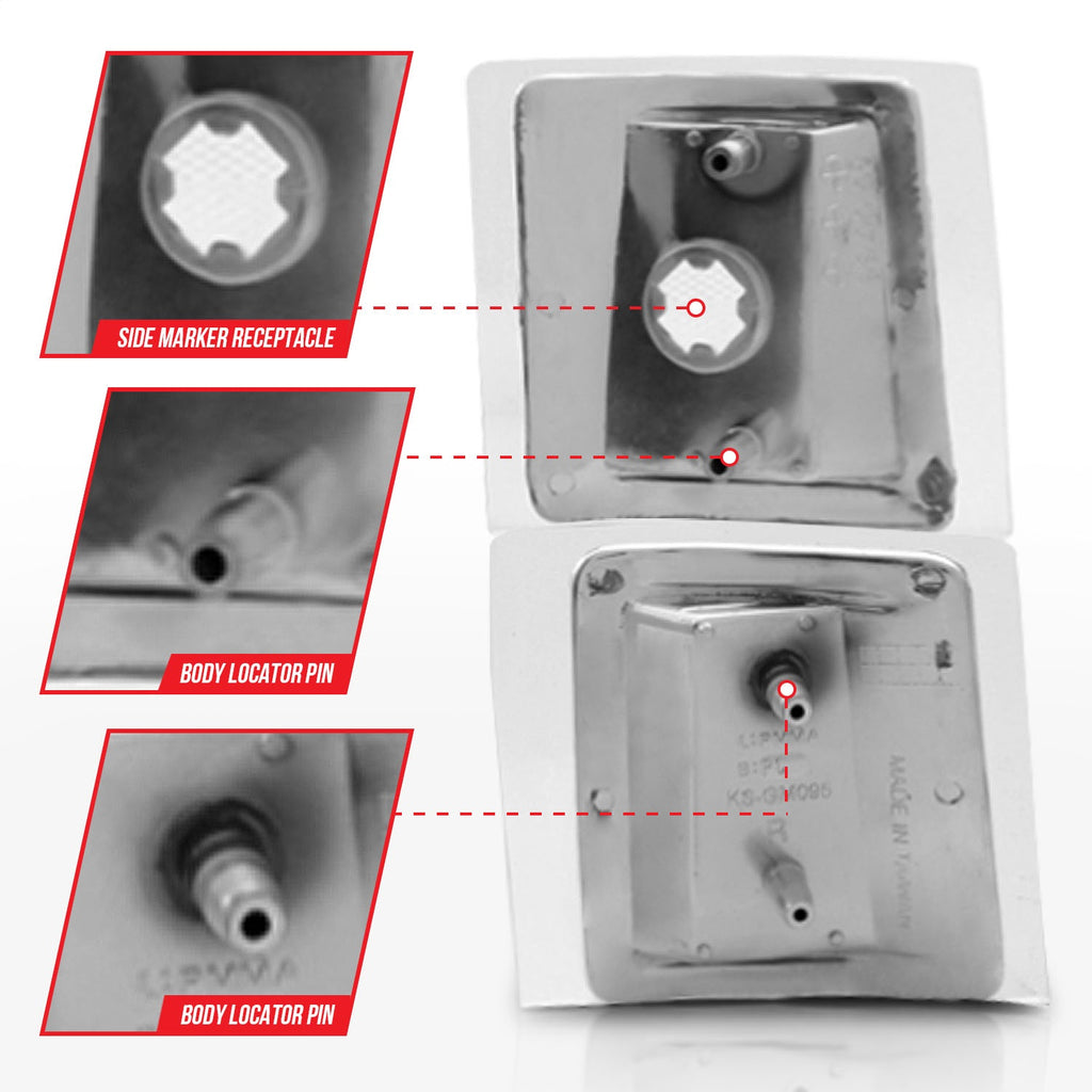 Anzo USA 521041 Cornering Light Assembly