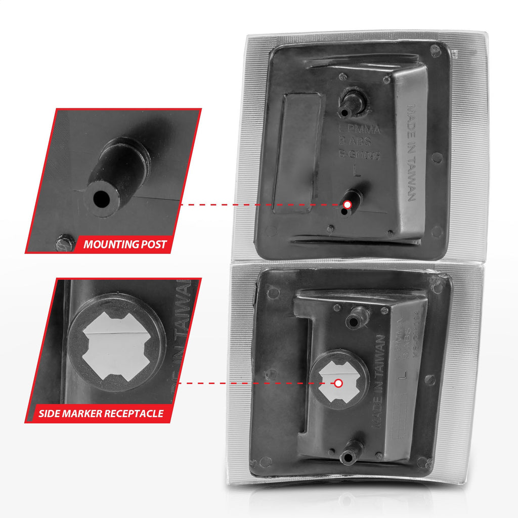 Anzo USA 521042 Cornering Light Assembly