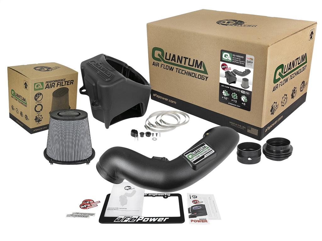 AFE Filters 53-10004D QUANTUM Pro DRY S Air Intake System