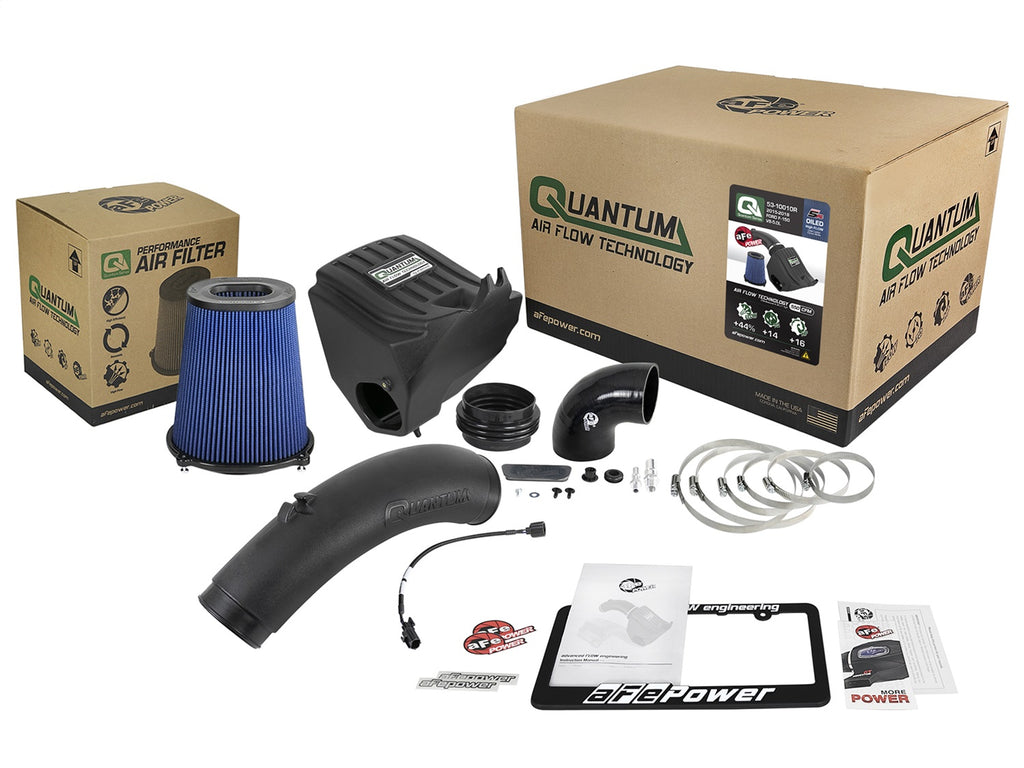 AFE Filters 53-10010R QUANTUM Pro 5R Air Intake System Fits 15-20 F-150