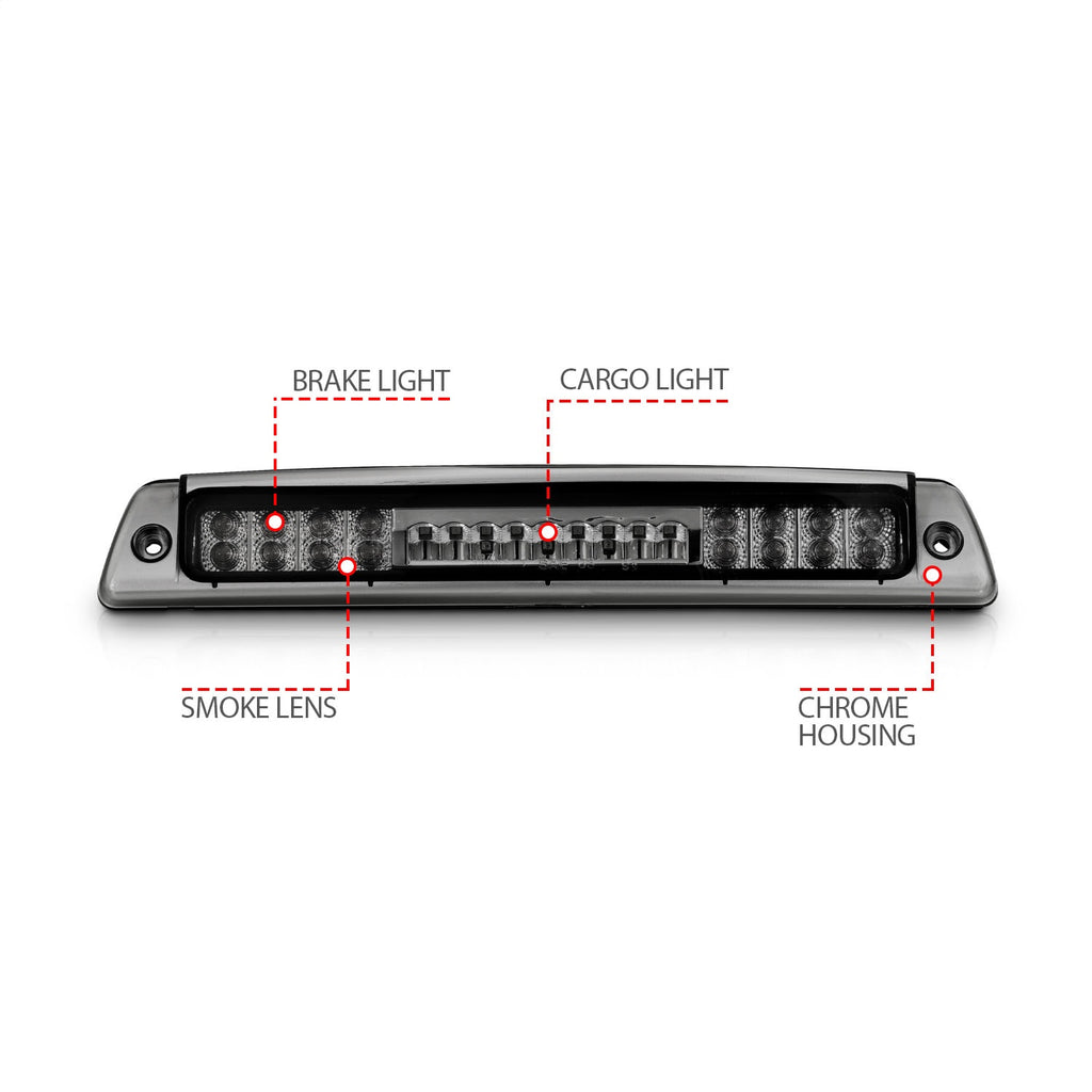 Anzo USA 531046 Third Brake Light Assembly Fits 94-02 Ram 1500 Ram 2500 Ram 3500