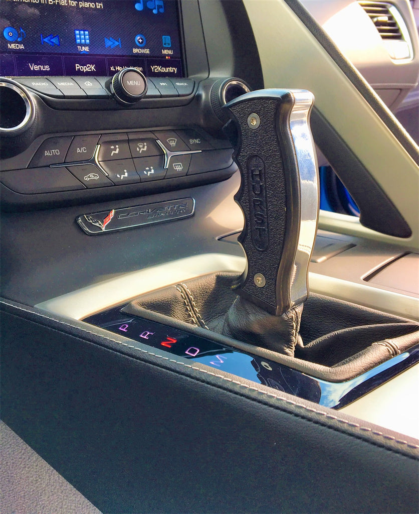 Hurst 5380441 Billet/Plus Auto Trans Pistol-Grip Shift Handle Fits Corvette