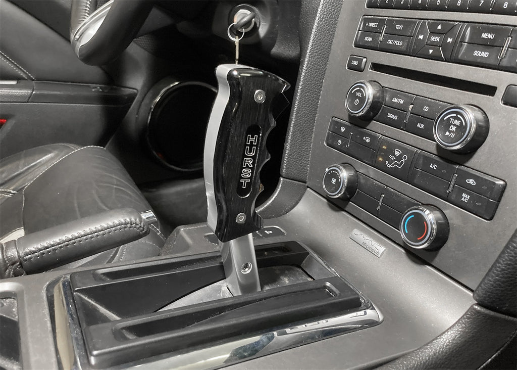 Hurst 5380443 Billet/Plus Auto Trans Pistol-Grip Shift Handle Fits Mustang