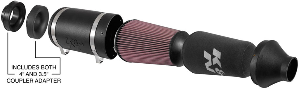 K&N Filters 54-6853 Universal Off-Road Air Intake Kit