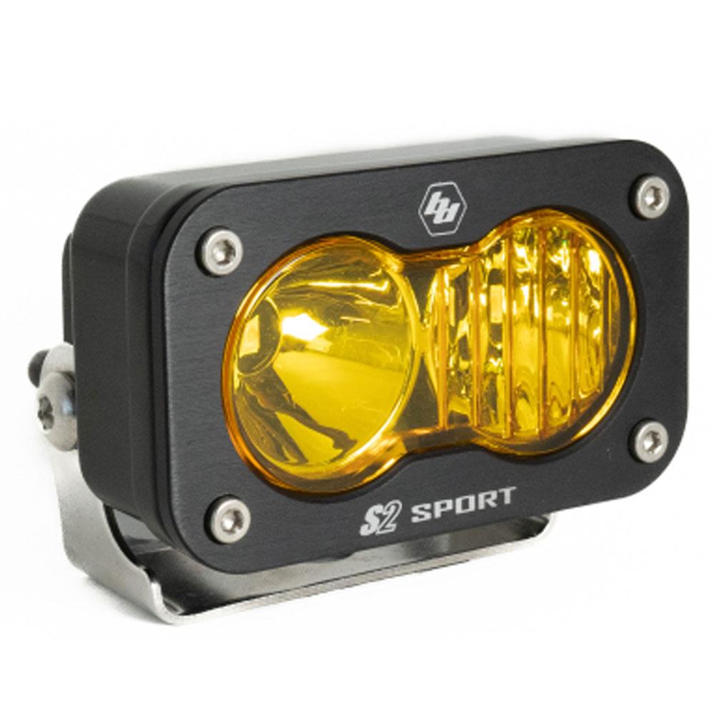 Baja Design 540013 LED Work Light Amber Lens Driving Combo Pattern Each S2 Sport