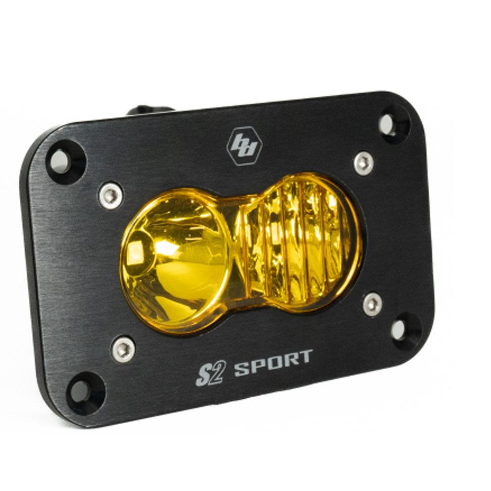 Baja Design 541013 S2 Sport LED Driving-Combo Amber Flush Mount