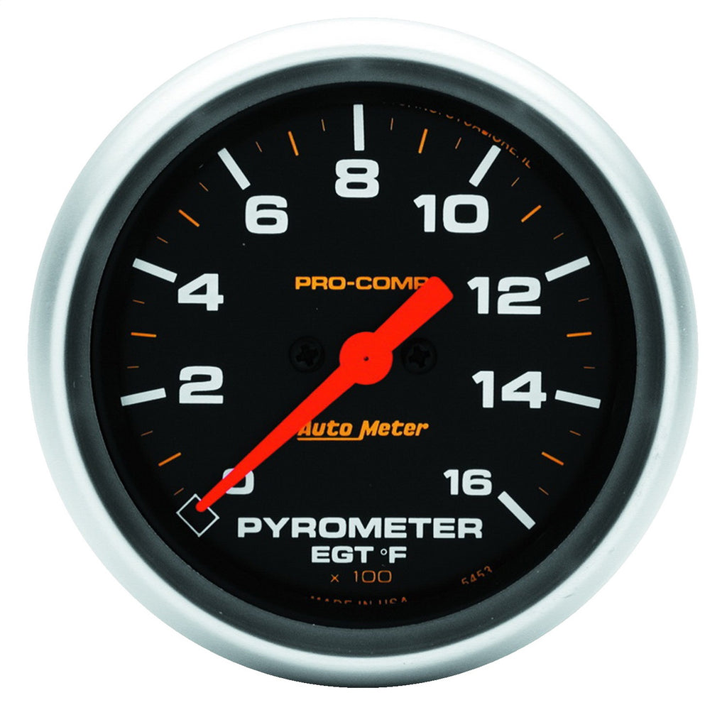 AutoMeter 5444 Pro-Comp Digital Pyrometer Gauge Kit