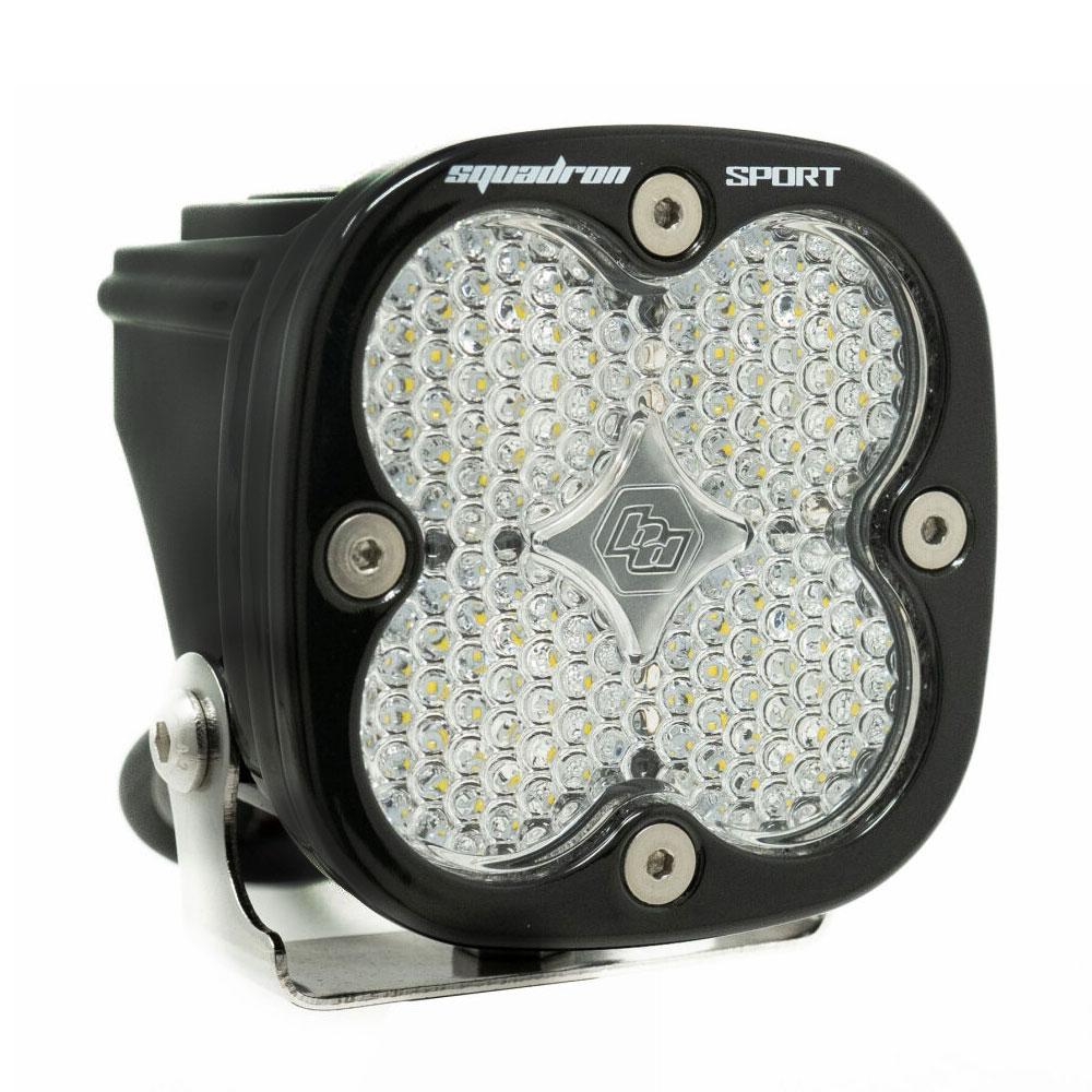 Baja Design 550006 LED Light Pod Work/Scene Pattern Clear Black Squadron Sport