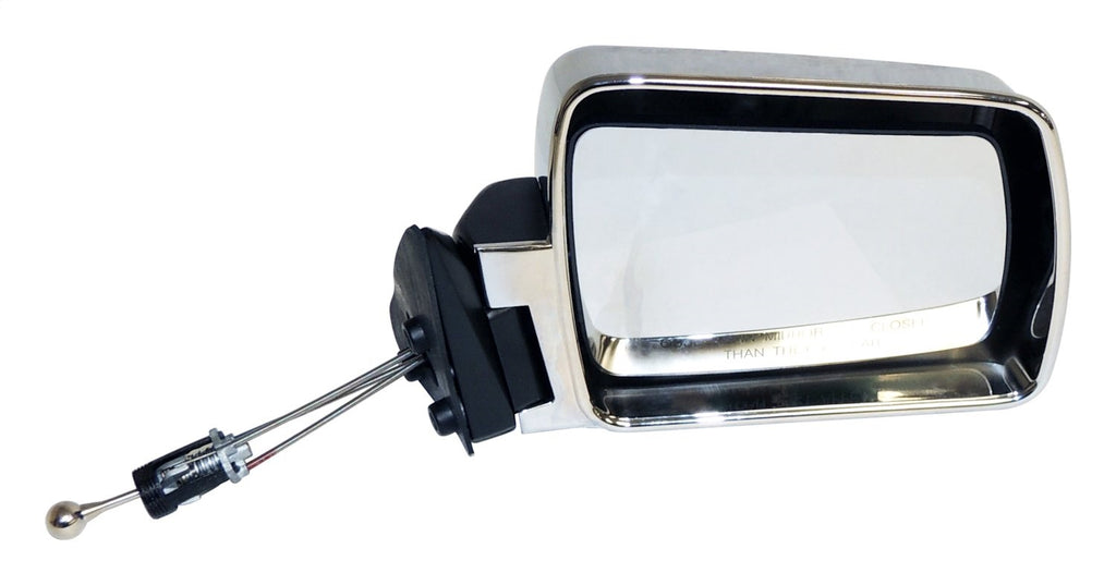 Crown Automotive 55034120 Manual Remote Mirror Fits 84-96 Cherokee (XJ)