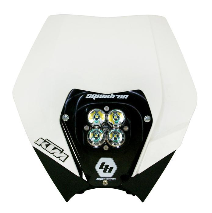 Baja Design 557061 White KTM Headlight Kit DC 08-13 w Headlight Shell