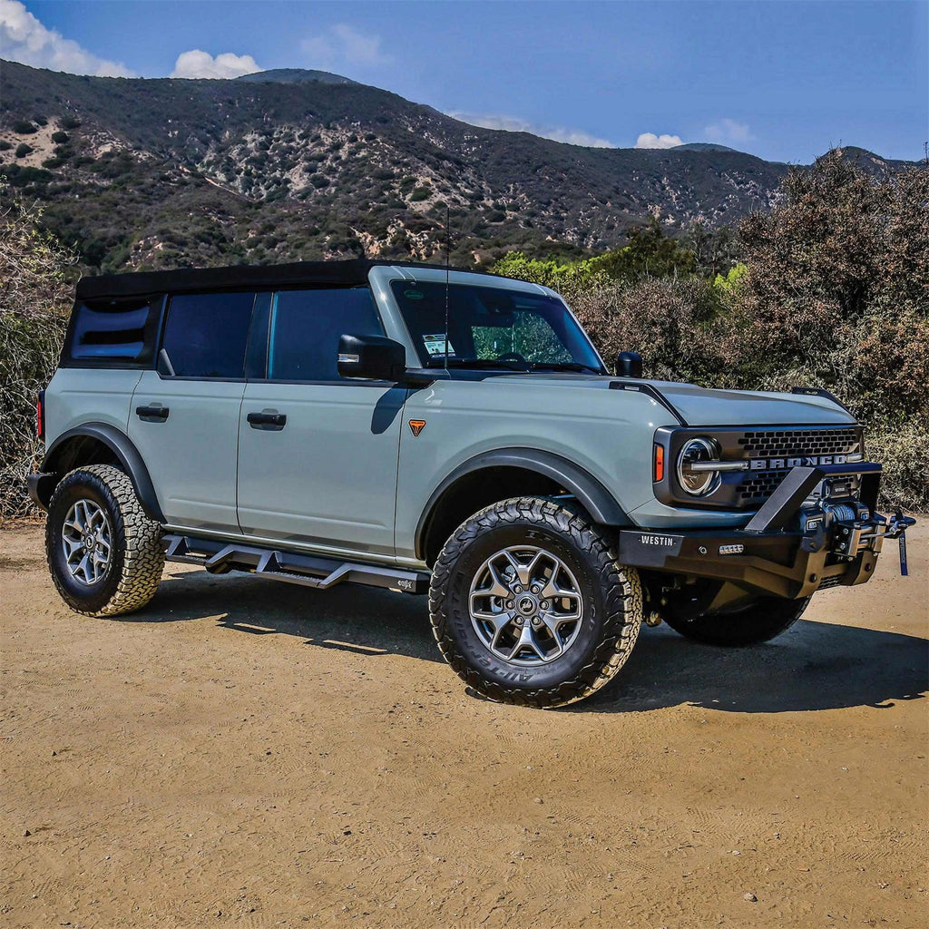 Westin 56-14195 HDX Drop Nerf Step Bars Fits 21-24 Bronco