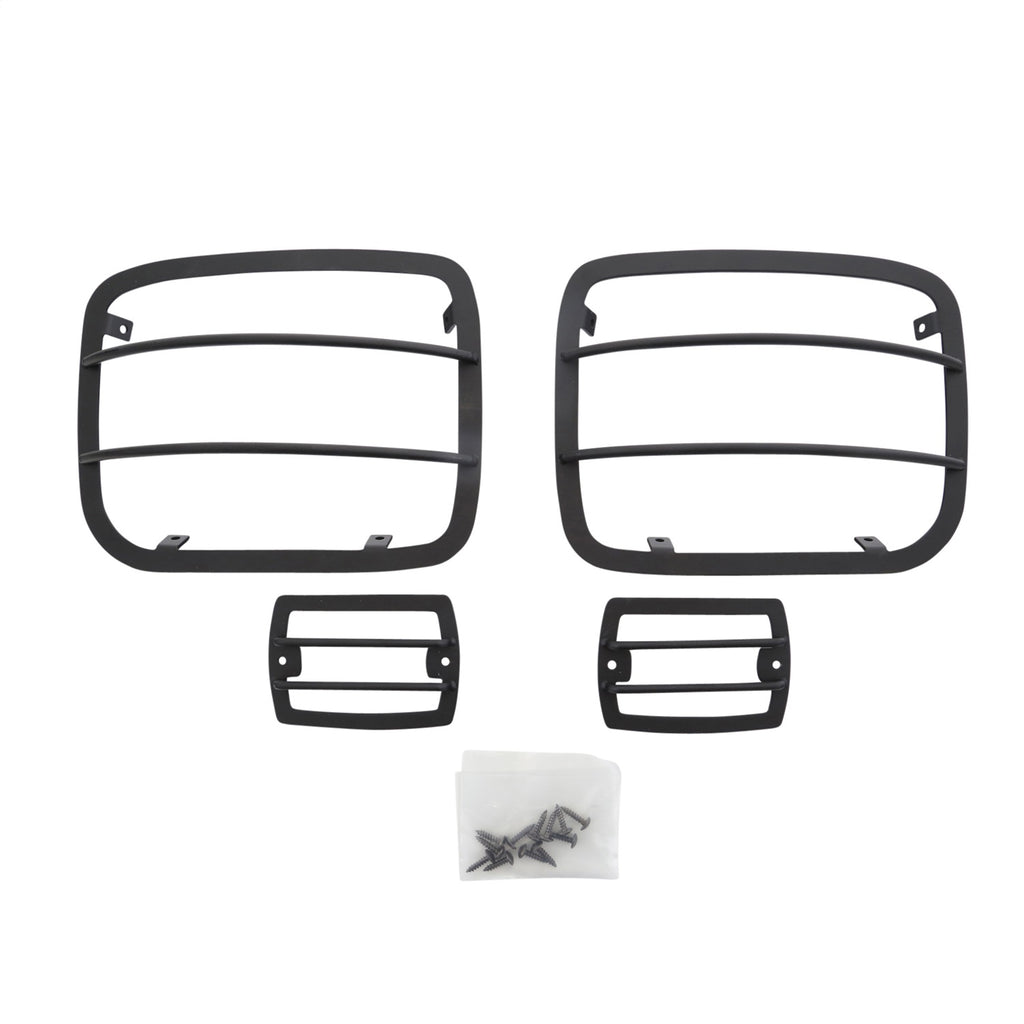 Smittybilt 5659 Euro Headlight Guard Fits 87-95 Wrangler (YJ)