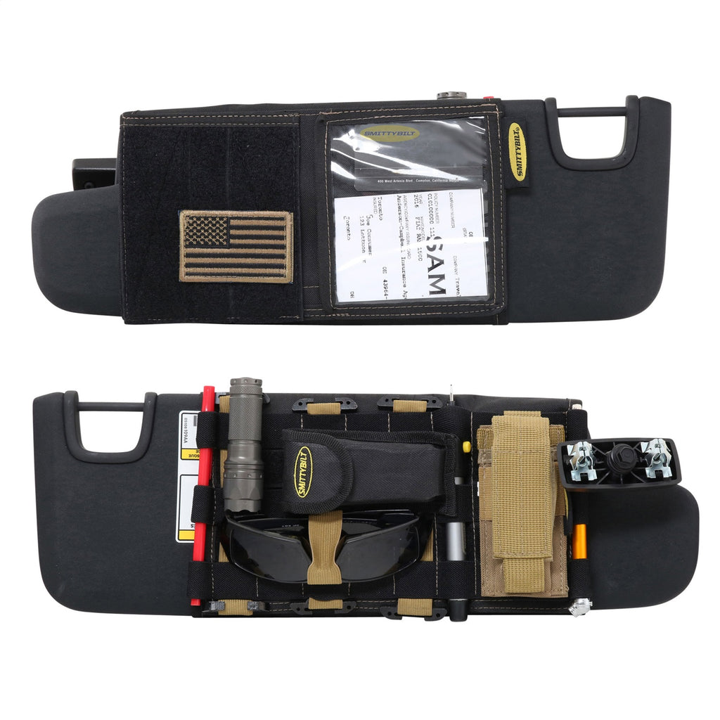 Smittybilt 56644 GEAR Sunvisor Organizer